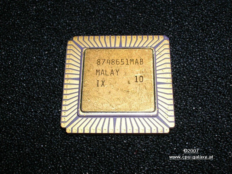www.cpugalaxy.at Vintage Chips Intel 80188 Section